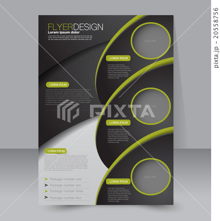 Brochure template. Business flyer.  20558756