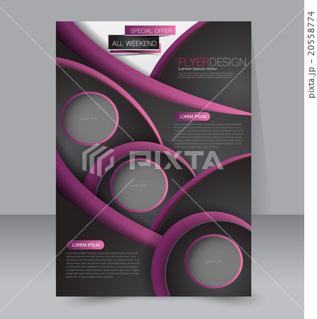 Brochure template. Business flyer.  20558774