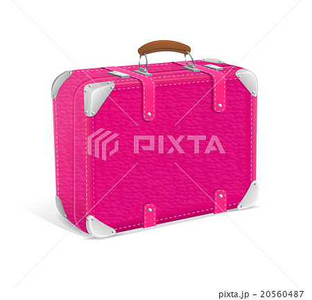 illustration of pink trawel suitcase illustration of pink trawel suitcase 20560487