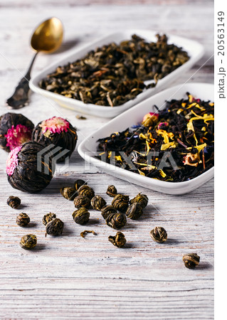 Varieties of teas 20563149