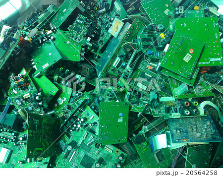 Pile of circuit board for recycle 20564258