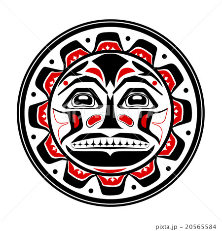 Vector illustration of the sun symbol 20565584