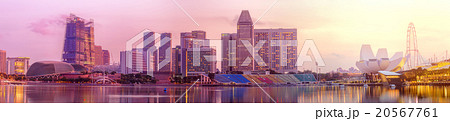 Singapore Skyline and view of Marina Bay Singapore Skyline and view of Marina Bay 20567761