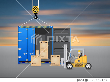 Forklift container 20569175