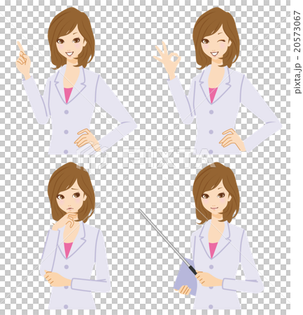 白衣　女性　セット 20573067