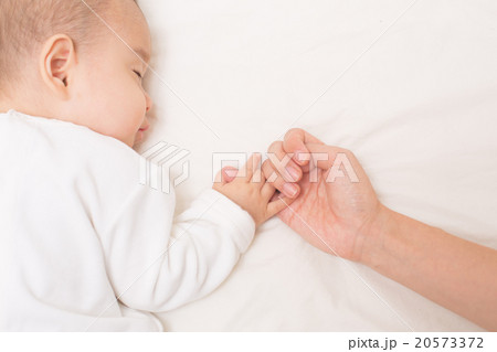 手をつなぐ親子 手をつなぐ親子 20573372