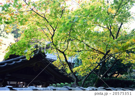 南禅寺塔頭 駒ヶ瀧最勝院 高徳庵 の写真素材