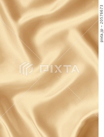 Smooth elegant golden silk as wedding background. 20576673