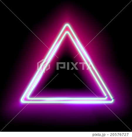 Triangle Border with Light Effects. 20576727