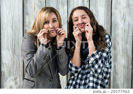 Mother and daughter having fun 20577482