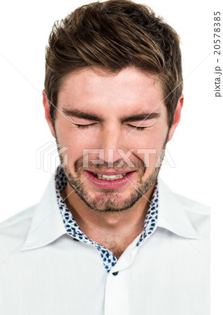 Close-up of crying man 20578385