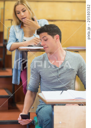 Cheating students during exam 20580382