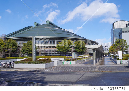 冬空の総合体育館 冬空の総合体育館 20583781