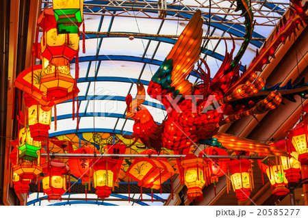 長崎ランタンフェスティバル　長崎浜の町アーケード 20585277