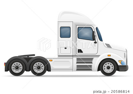 semi truck trailer vector illustration semi truck trailer vector illustration 20586814