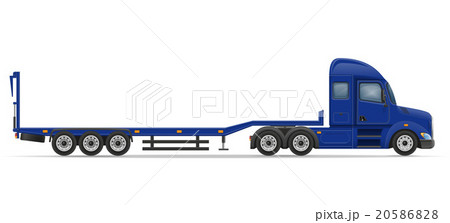 truck semi trailer for transportation of car 20586828
