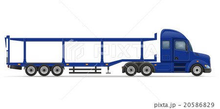 truck semi trailer for transportation of car truck semi trailer for transportation of car 20586829