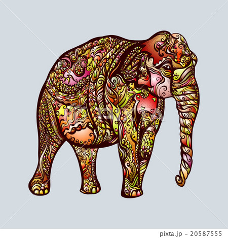 Elephant Doodle 20587555