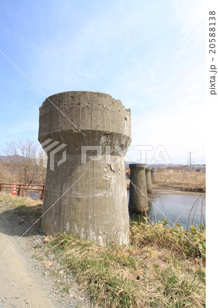 戸井線・汐泊川橋梁跡 20588138