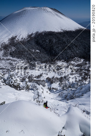 冬の浅間山を眺望 20590820