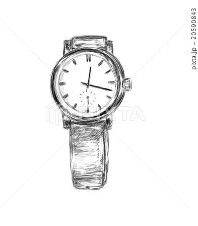 Hand Drawn Sketch of Pocket Watch, Vectors | GraphicRiver