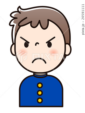 男子中学生-表情 男子中学生-表情 20591111