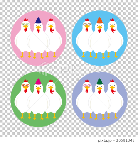 にわとり3兄弟 にわとり3兄弟 20591345