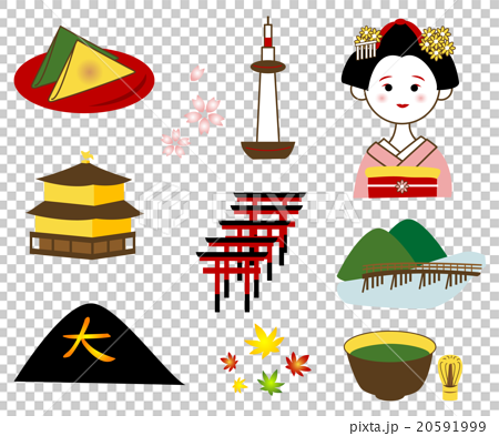 Kyoto Specialty Stock Illustration