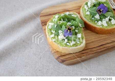 Avocado rocket feta sourdough open face sandwiches Avocado rocket feta sourdough open face sandwiches 20592340