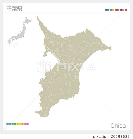 千葉県の地図 千葉県の地図 20593682