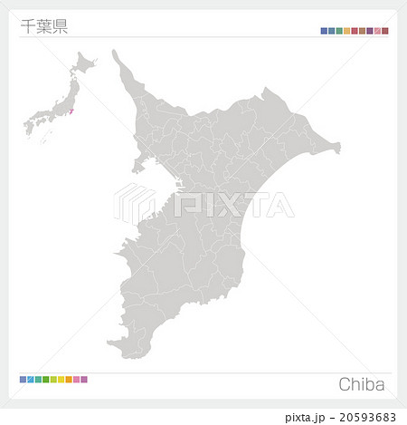 千葉県の地図 20593683