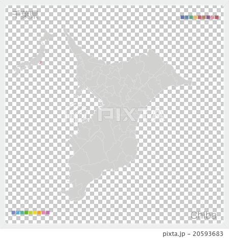 Map of Chiba Prefecture 20593683