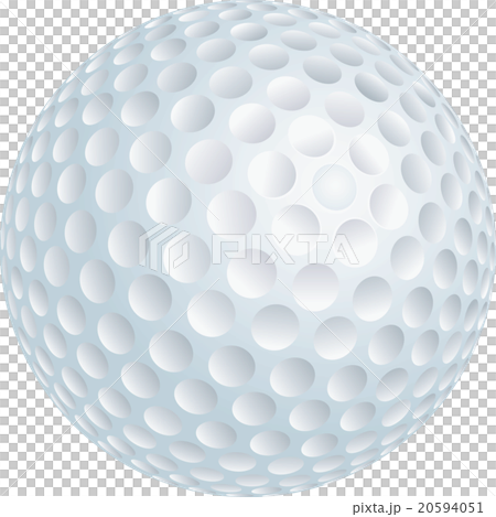 Golf Ball Vectorのイラスト素材