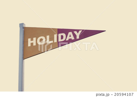 Inspiration quotes on wooden triangular flag 20594107
