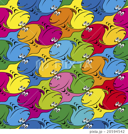 Seamless Fish Background 20594542