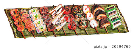 やきとり盛り合わせ（10本） 20594769