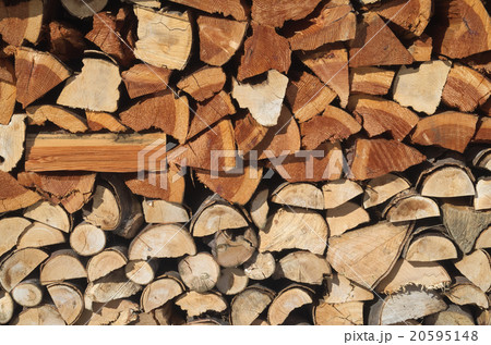 Pile of wood for the fireplace, background Pile of wood for the fireplace, background 20595148