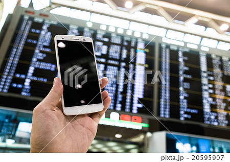 空港とスマートフォン 20595907