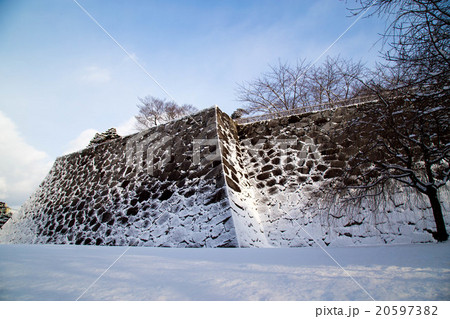 盛岡市 雪景色の岩手公園 盛岡市 雪景色の岩手公園 20597382