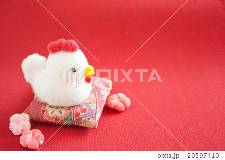 年賀素材　とり 20597410