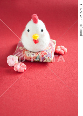 年賀素材　とり 20597413