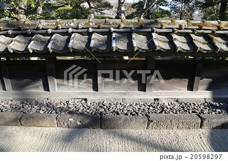 築地塀の写真 築地塀の写真 20598297