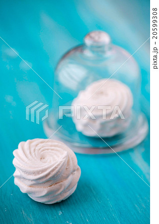 White apple marshmallows, zephyr homemade 20599308