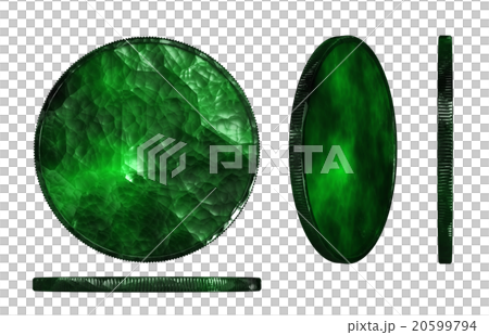 jade coin three dimension jade coin three dimension 20599794