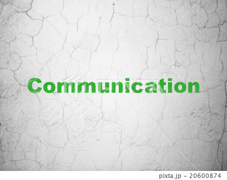 Advertising concept: Communication on wall 20600874