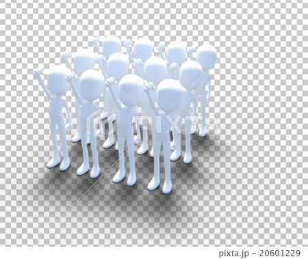 ビジネスイメージ　perming3DCGイラスト素材 20601229