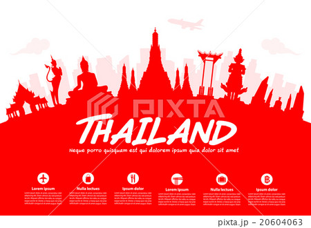 Thailand Travel Landmarks. 20604063