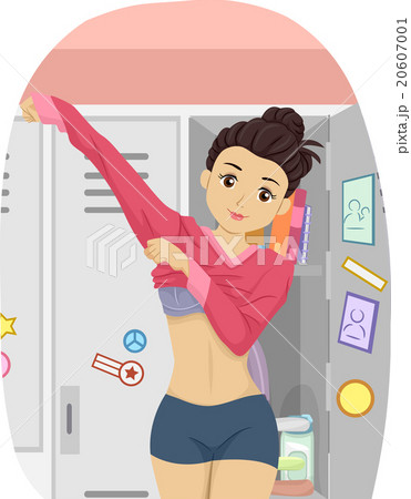 Teen Girl Change Locker Room Sweatshirt 20607001