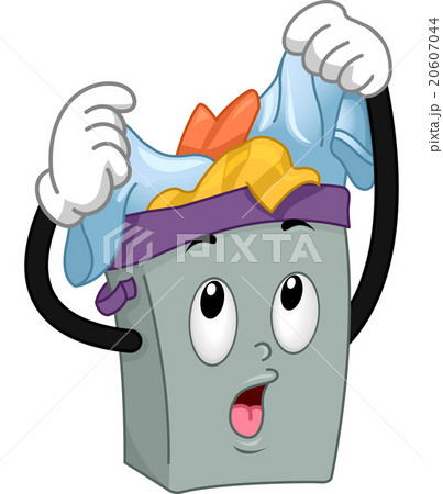 Mascot Hamper Overloaded Clothes 20607044