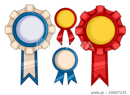 Achievement Award Ribbons Elements 20607245